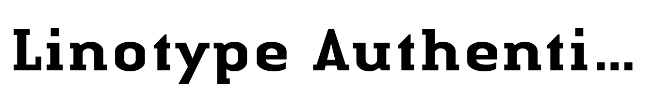 Linotype Authentic Serif Pro Medium